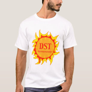 Camiseta DST Permanentemente - horário de verão