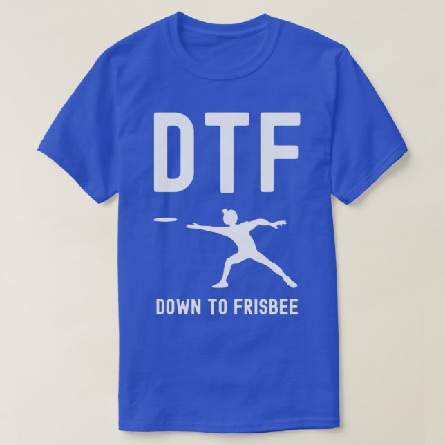 Camiseta DTF Down To Frisbee Classic TShirt (Frente do Design)