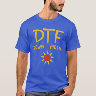 Camiseta DTF para baixo ao t-shirt de Brooklyn 99 da festa