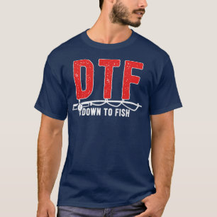 Camiseta DTF Para Pescar Viagem De Campanha De Pesca Engraç