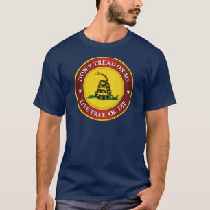 Camiseta DTOM - Livres vivos ou morrem