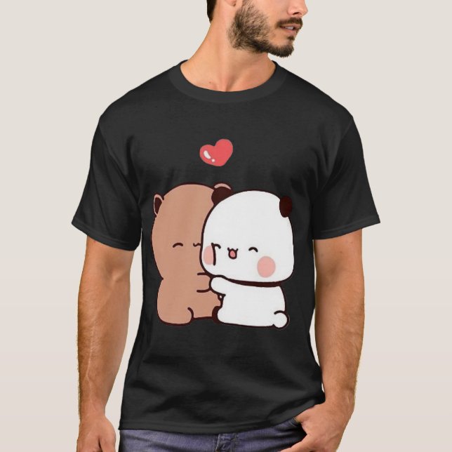 Camiseta Du Bear e BuBu Panda Momento Especial ❤️ Ativo (Frente)