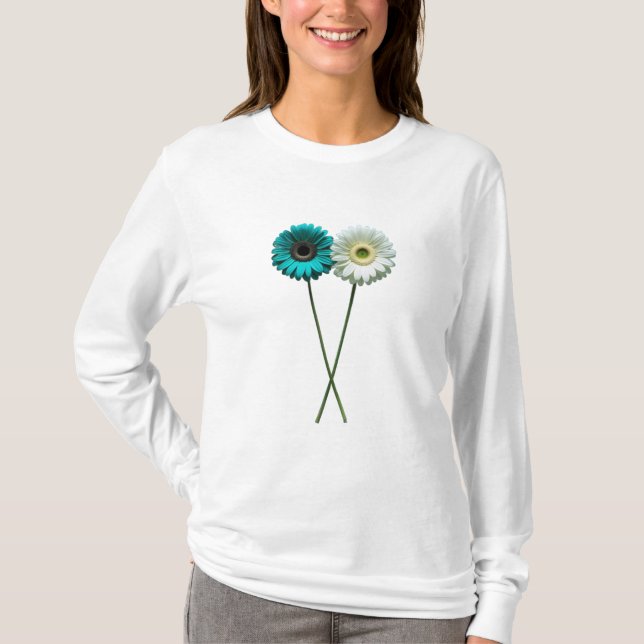 Camiseta Dual Bloom Silent Balance Paired Petals Two in Sti (Frente)