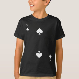 Camiseta Duas (2) De Placa De Reprodução De Placa Poker Spa