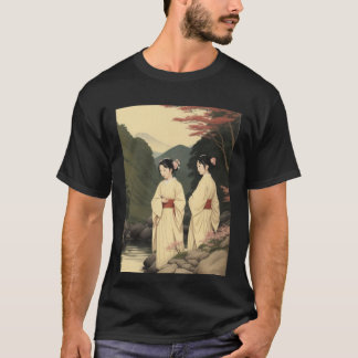 Camiseta duas beleza num riacho