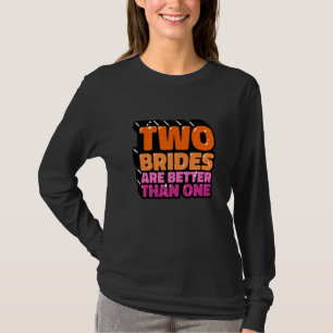 Camiseta Duas Brides Lgbt