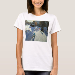 Camiseta Duas cabanas Pleney Morzine da montanha