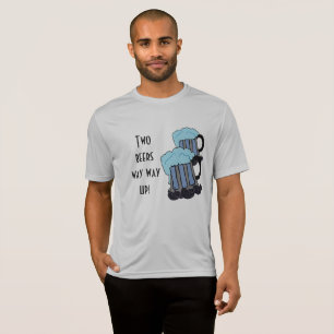 Camiseta Duas cervejas para cima!