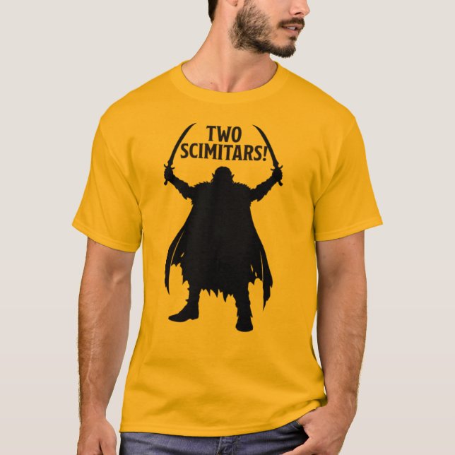 Camiseta Duas Cimitarras (Frente)