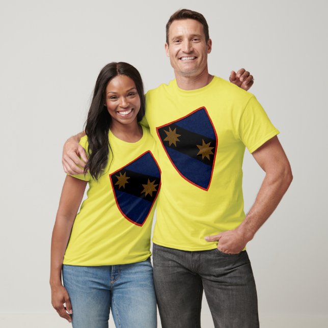 Camiseta Duas Estrelas Crest (Unissex)
