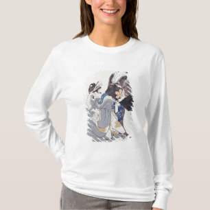 Camiseta Duas figuras fêmeas