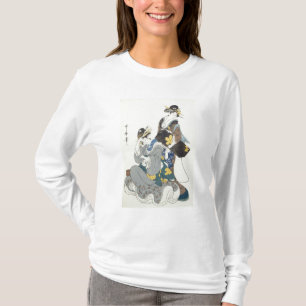 Camiseta Duas figuras fêmeas