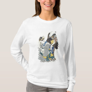 Camiseta Duas figuras fêmeas