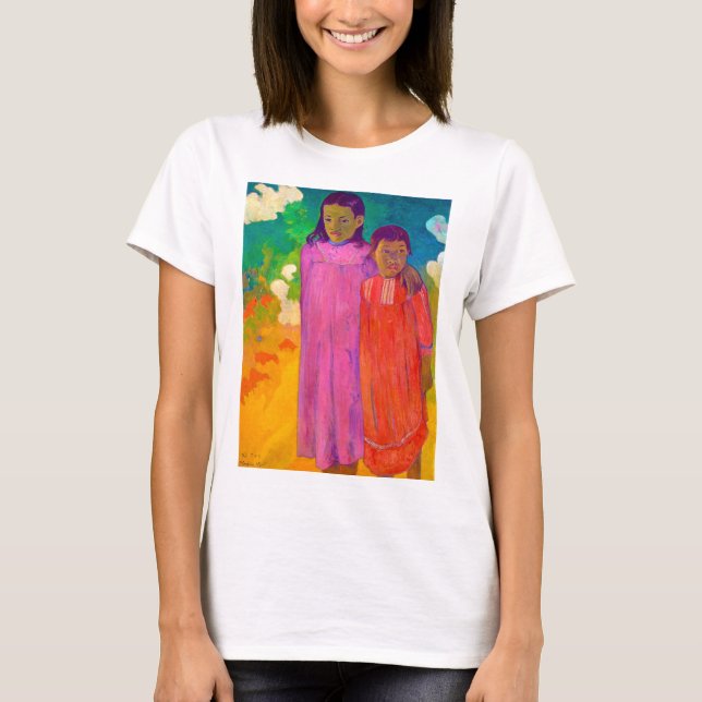 Camiseta Duas Irmãs, Gauguin (Frente)