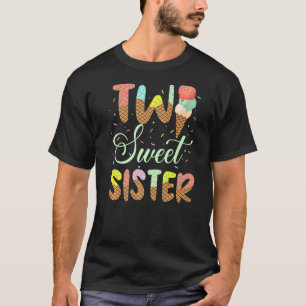 Camiseta Duas irmãs mais bonitas, Sorvete de segundo.