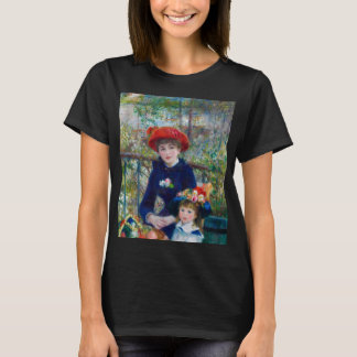 Camiseta Duas Irmãs, no terraço por Renoir