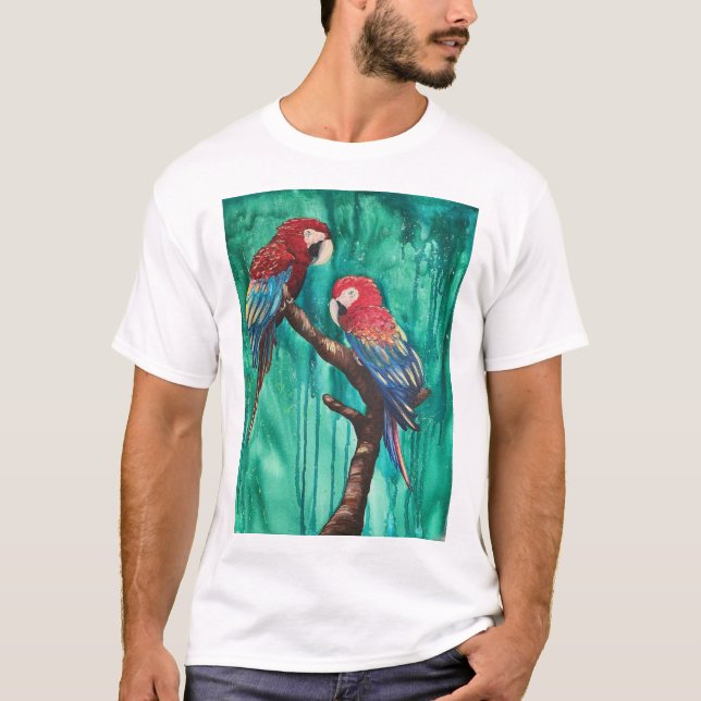 Camiseta Duas Lindas Parrots (Frente)