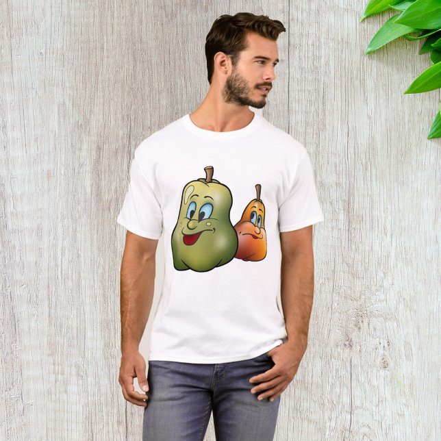 Camiseta Duas Peras Felizes (Criador carregado)