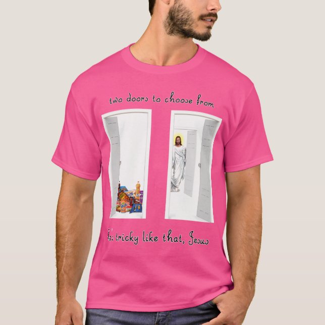 Camiseta Duas portas Tricky Jesus (Frente)