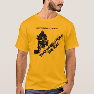 Camiseta Duas rodas movem o t-shirt da alma
