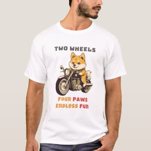 Camiseta Duas Rodas Quatro Peças Enfim Divertidas Lá Fora
