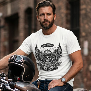 Camiseta Duas Rodas Um Biker Cardíaco