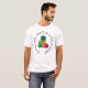 Camiseta "Duas uvas short de uma salada de fruta!" subtil, (Frente Completa)