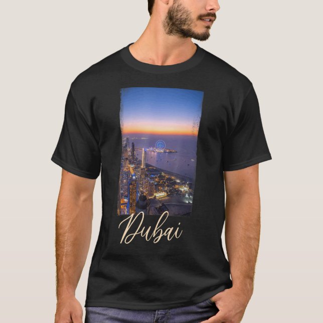 Camiseta Dubai Cidade Dubai Dubai 1 (Frente)