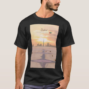 Camiseta Dubai, Emirados Árabes Unidos - Deserto do Burj Kh