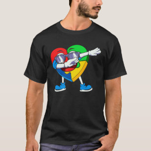 Camiseta Dublando Coração para conscientização do Autismo M
