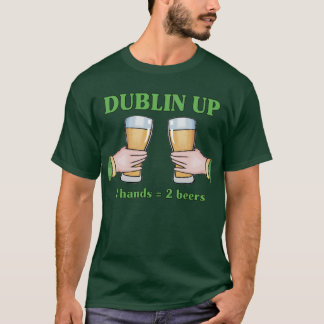 Camiseta Dublin acima do t-shirt