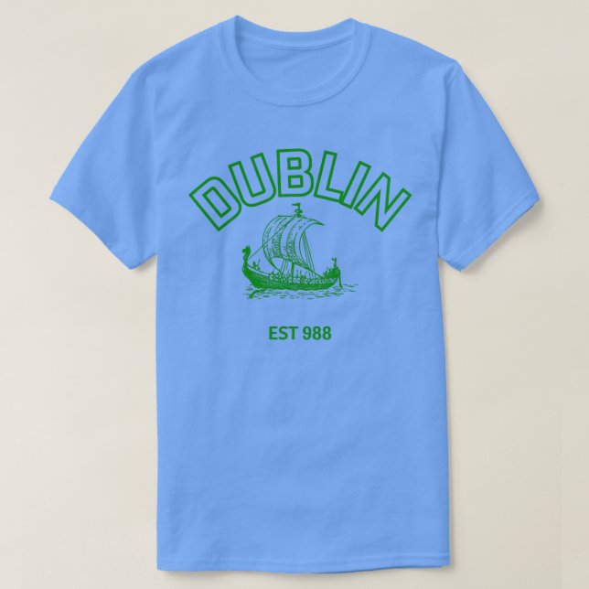 CAMISETA DUBLIN ES88 GREEN FONT (Frente do Design)
