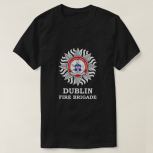 Camiseta Dublin Fire Brigade Departamento Irlandês de Bombe