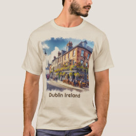 Camiseta Dublin Ireland Irish Pub Menswear T-Shirt