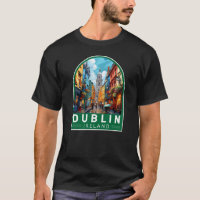 Dublin Ireland Viagem Art Vintage