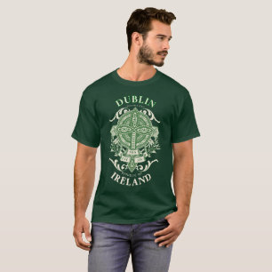 Camiseta Dublin Irlanda Cruz Celta Celta