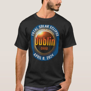 Camiseta Dublin Ohio OH Total Solar Eclipse 2024 3