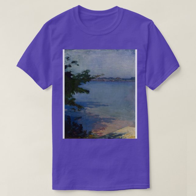 Camiseta Dublin Pond New Hampshire por Abbott Handerson Tha (Frente do Design)