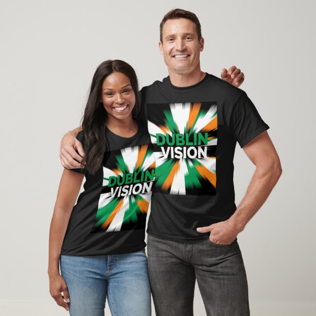 Camiseta Dublin Vision St Patricks Day Impact (Unissex)