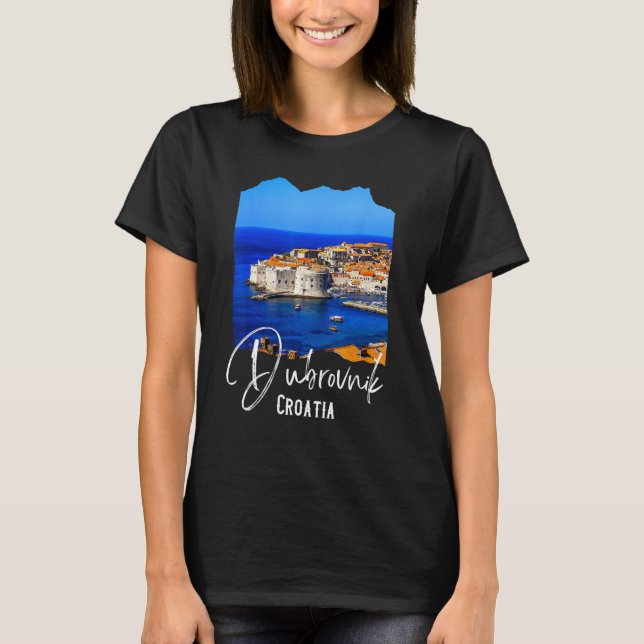 Camiseta Dubrovnik Souvenir Croatia Dubrovnik (Frente)