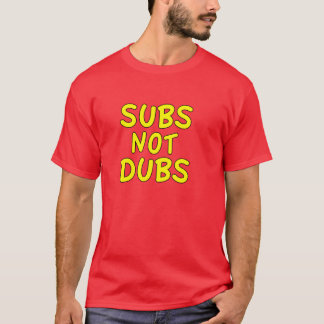 Camiseta Dubs dos sub não