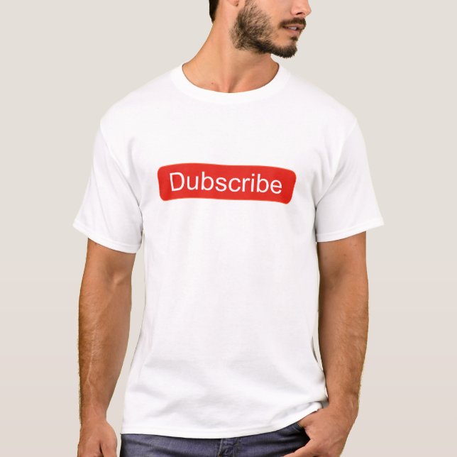 Camiseta Dubscribe (Frente)