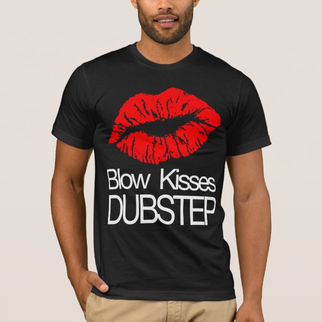 Camiseta Dubstep de Soprar Beijos (Frente)