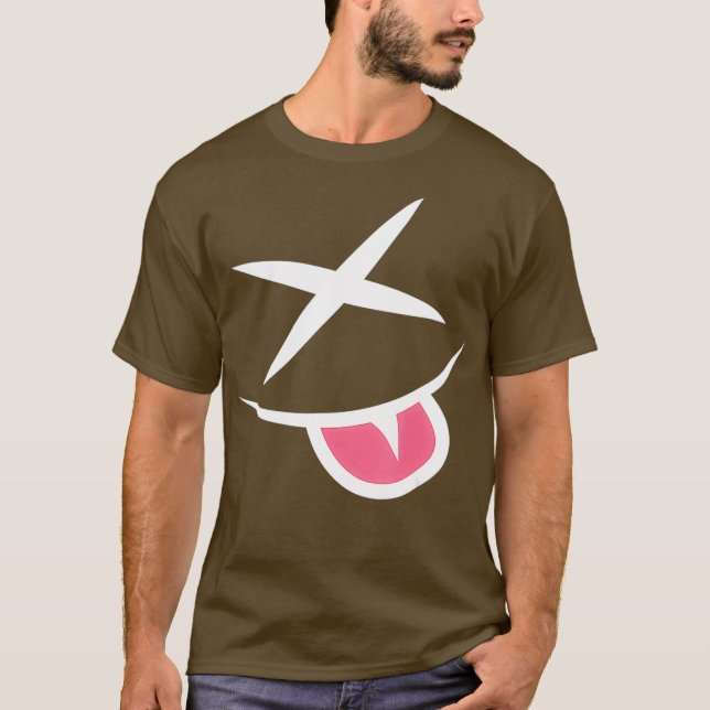 Camiseta Dubstep EDM Emoticon Dubstep Music Lover (Frente)