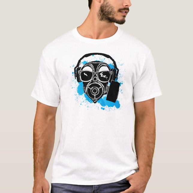 Camiseta Dubstep Gasmask (Frente)