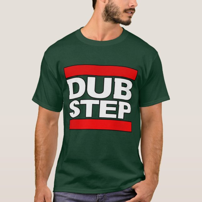 Camiseta DUBSTEP livres remix o baixo do balanço da (Frente)
