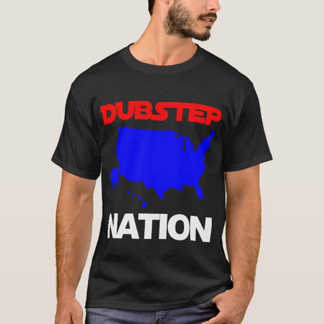 Camiseta Dubstep Nation USA (Frente)