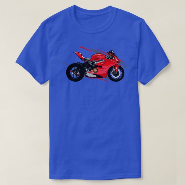 Camiseta Ducati Panigale V4 Motorbike 1 (Frente do Design)