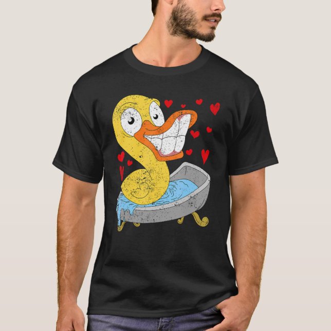 Camiseta Duck Bath Toy Duckie Pato de Borracha (Frente)