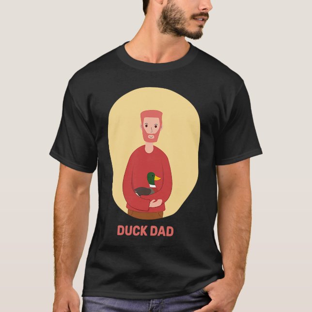 Camiseta Duck Dad Duckling Fowl Waterfowl Swans Geese Loons (Frente)